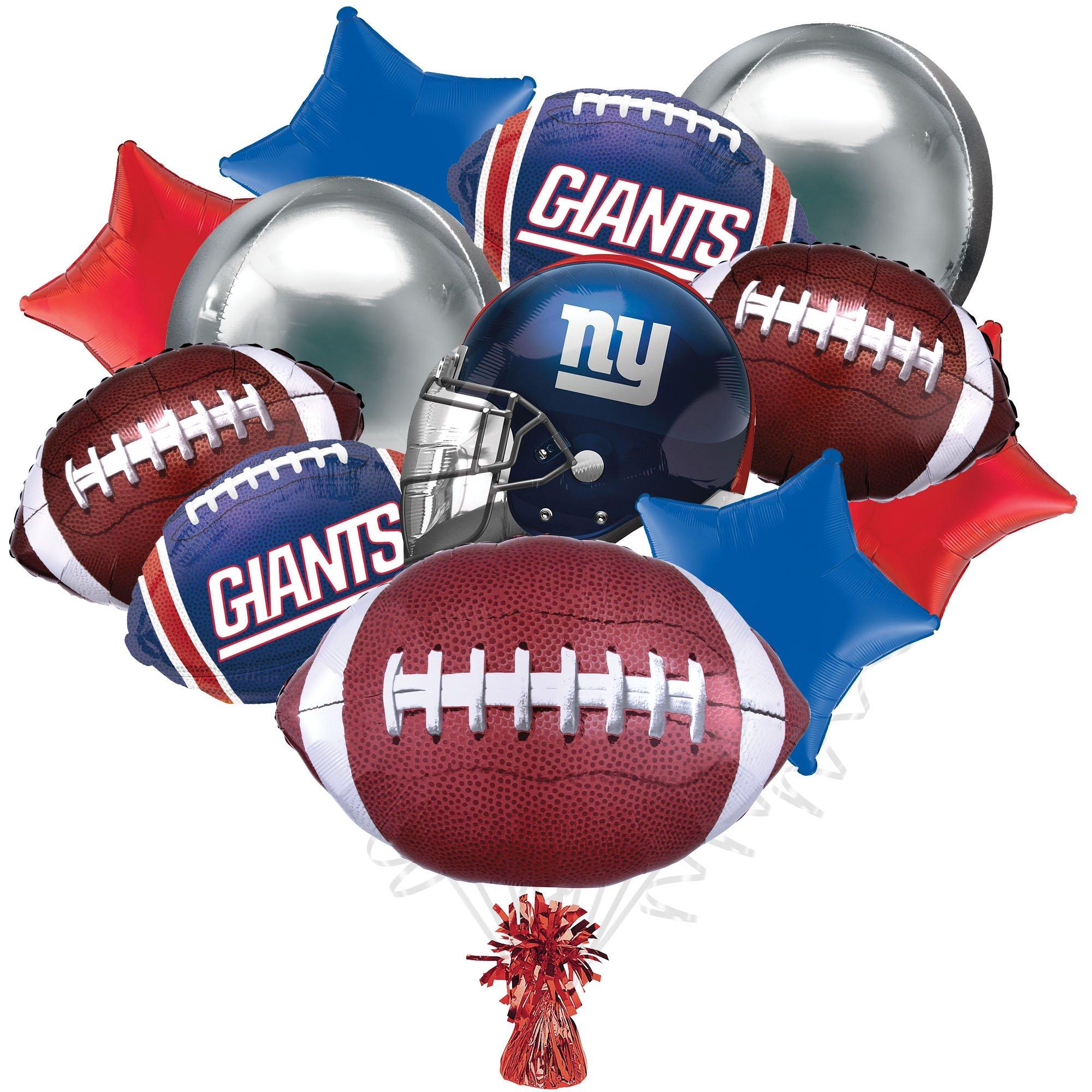 New York Giants Foil Balloon Bouquet